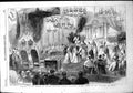 Old Antique Print Marriage Emperor Austria Princess Elizabeth Vienna 1854 19th