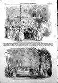 Antique Print Panoramic View Gallipoli Trent Steamer Napoleon Alger 1854 19th