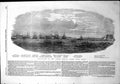 Antique Old Print Departure Ocean French Fleet From Brest Thetis Borda 1854