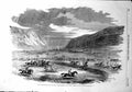 Antique Old Print Spring Meeting Sebastopol Royal Mail Clipper Schomberg 1856