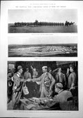 Antique Old Print Transvaal Lady Audrey Buller Miss Norman Hospital Ship 1899