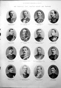 Antique Print Transvaal War Middlesex Volunteers West Surrey Regiment 1899 19th