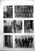 Antique Old Print Transvaal Troops Cape Transport Officers Capt Welman 1899
