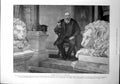 Antique Print President Kruger Marble Lions American Athletes Commons 1899 19th