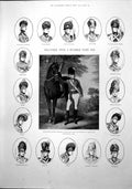 Antique Print Volunteer Types 100 Years Ago Lieut Col Herries Richmond 1899
