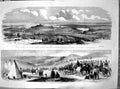 Antique Print Crimea Races Karani Russian Rifle Pits Mamelon Malakoff 1855 19th