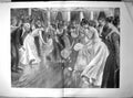 Old Antique Print Ladies Fan Race Sherie Ladies Ball Gowns Fans Ball 1899 19th