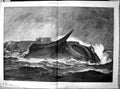 Antique Old Print Last Hms Eurydice Sunk Storm B Cuddiford 1Survivors 1878
