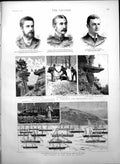 Antique Print Jubilee King Greece Lieut Myles Cooper Col A Crookshank 1888 19th