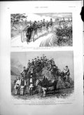 Antique Print Prince Wales Visit Roumania Blind Cyclists London Derby 1888 19th