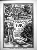 Antique Old Print International Fur Store Regent St Finest Furs World 1888 19th
