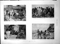 Antique Print Crusted Sea Galilee Goodall Seal Diver Co Mayo Bartlett 1888 19th