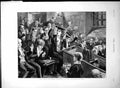 Original Old Antique Print Gods And Their Ganymede Westminster Play 1887 19th
