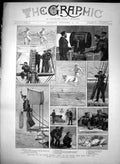 Antique Print Searching Missing Gunboat Wasp Paracel Coral Reefs China 1887