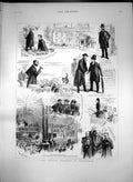 Old Antique Print Church Congress Wakefield Bishop Manchester Ripon 1886 19th