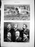 Antique Print Associates Royal Academy Removal Statue Wellington Hyde 1883 19th