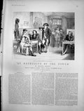 Old Print St Katherine By Tower Equality Fraternity Men Bar Talking 1891 19th