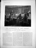 Old Print St Katherine By Tower Sublime Society Snugs Spoke Earnest 1891 19th