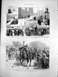 Antique Print Prince Albert Victor Manchester Prince Hungarian Hussars 1888
