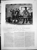 Antique Old Print Urith Tale Dartmoor Frank Dadd Surgeon Yeoman Disarm 1890