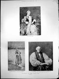 Antique Old Print Mrs Thomas Agnew Winter Brabant 17Th Century Boughton 1890