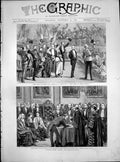 Antique Old Print England Afghanistan Lord Lytton Freedom Gen Roberts 1880 19th