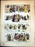 Antique Print Air Winklebeach As Boyd Breeze Enlivened Elderly Young C1894 19th
