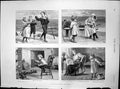 Antique Old Print Childrens Page Poor Little Soul Bashful Lover R Barnes 1894