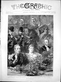 Antique Print Lord Rosebery Rising Speak Lord Mayors Banquet Guildhall 1894