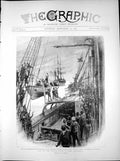 Original Old Antique Print Off North Pole Last Farewell Jackson Harmsworth 1894
