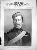 Old Antique Print German Emperor Uniform Honorary Col Royal Dragoons 1894 19th