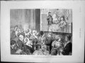 Antique Print Pair Spectacles Sandringham Performance Garrick Theatre 1891 19th