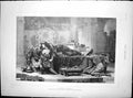 Original Old Antique Print Vashti Deposed Ernest Normand Royal Academy 1891