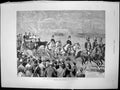 Old Antique Print Review Before Queen Aldershot Queen Leaving Ground 1887 19th