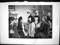 Old Antique Print Receiving Day Foundling Hospital Deserted Infants 1883 19th