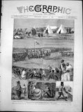 Original Old Antique Print Restoration Cetewayo Installation Intonyanene 1883