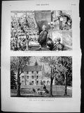 Old Leon Gambetta Prime Minister Les Jardies Ville D'Avray Died 1883 Victorian