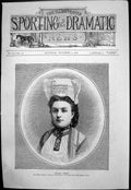 Antique Print Madame Hebert Theatre Christine Roman Jeune Homme Pauvre 1876