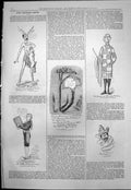 Old Print Our Captious Critic Hunted Down Edgar Bruce Charlie Maloni 1876 19th