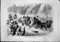 Antique Print Duchess Edinburgh St Petersburg Horse Carriage Fountain 1876 19th