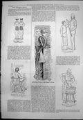 Antique Print Captious Critic Court Theatre Brothers Miss Ellen Terry 1876 19th