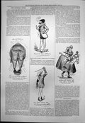 Old Print Captious Critic Francis First France Earl Darnley King Hal 1876 19th