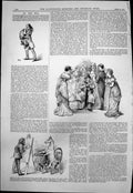 Old By The Bye Dramatic Amateur Club Artist Painting Horse Ball 1876 Victorian