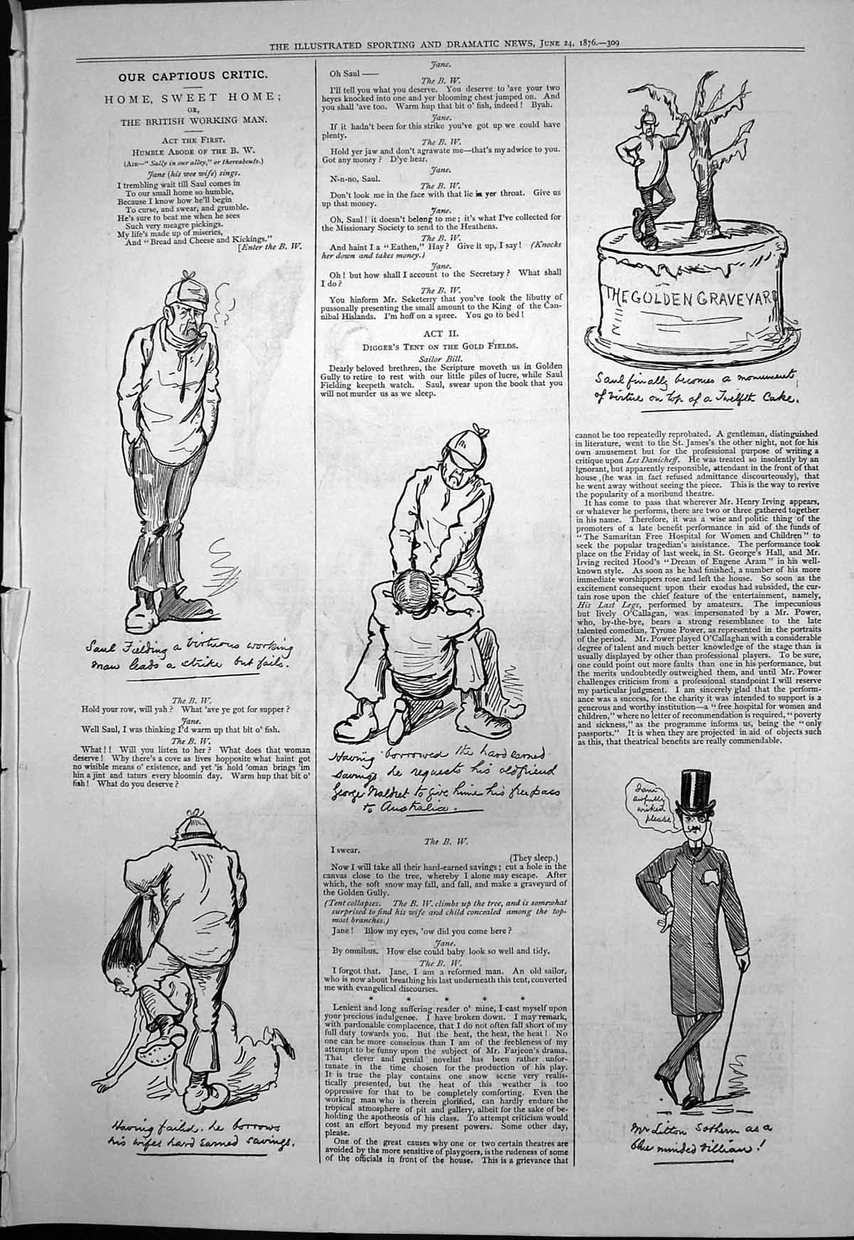 Old Captious Critic British Working Man Saul Fielding Litton Sothern1