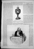 Old Print Cup Presented Calcutta Swimming Club Mrs Brown A Sketchley 1876 19th