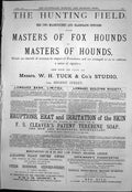 Antique Print Masters Hounds Fox Hounds Tuck Studio Hopkinsons Pianos 1876 19th