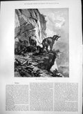 Old Sentinel Chamois Rocks By Bye Buckstone Hamlet Comedy Tragedy 187 Victorian