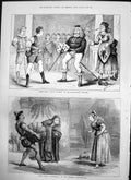 Old Print Little Bo Peep Marylebone Cinderella Holborn Amphitheatre 1875 19th