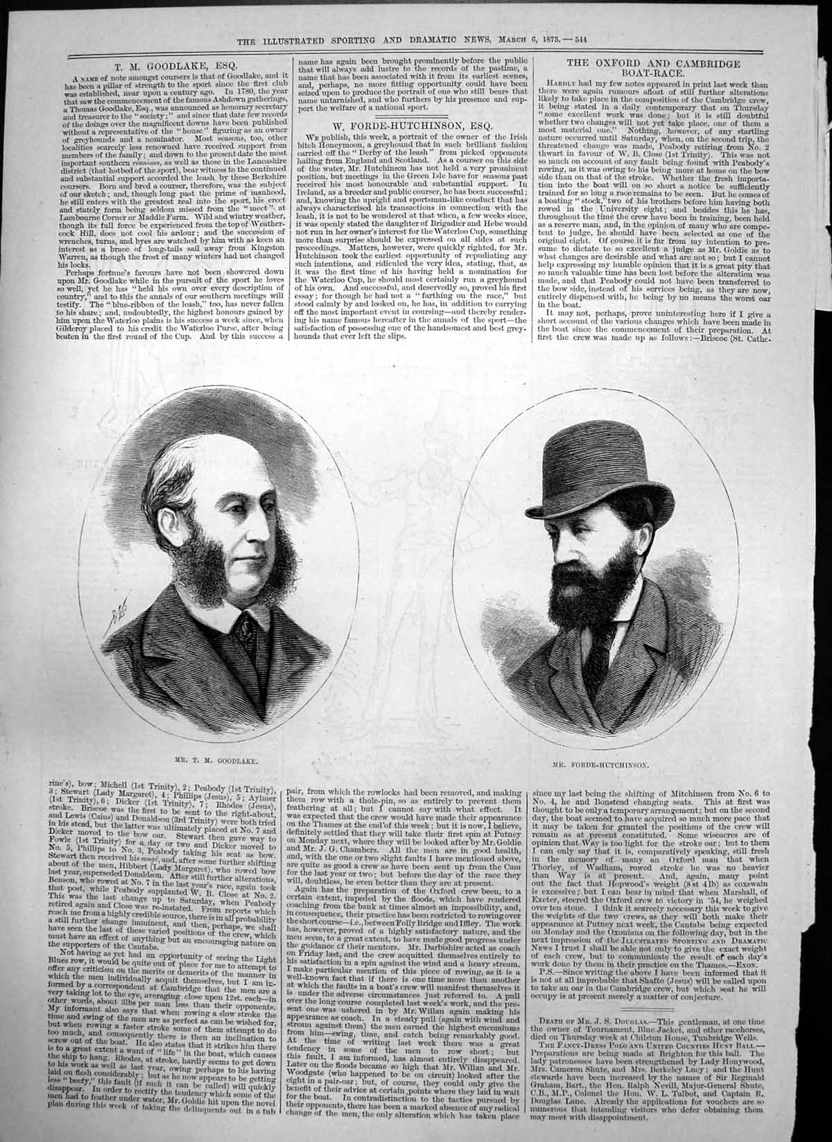 Old T M Goodlake Forde Hutchinson While Its Had Mr Colette P Smith 18 Victorian