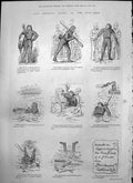 Old Captious Critic Boat Race Falls River Rescued Life Boat Men 1875 Victorian